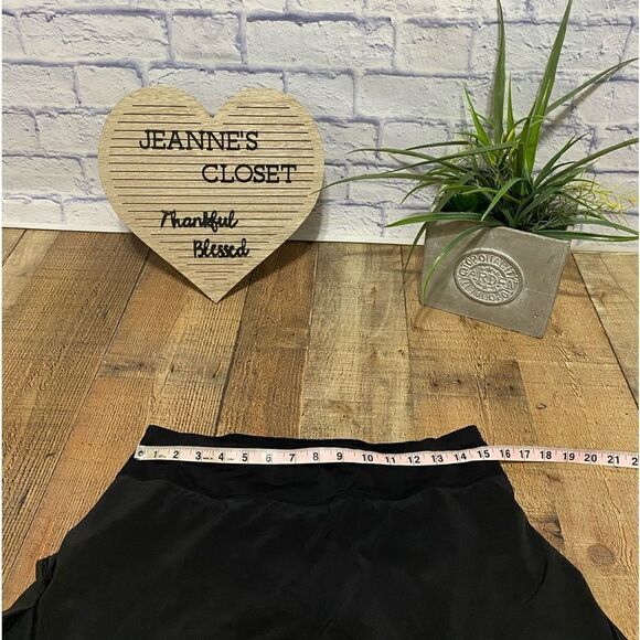 Lululemon Run Pace Setter Skirt Skort Black - Picture 11 of 14